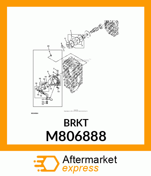 SHAFT, CAM LEVER M806888