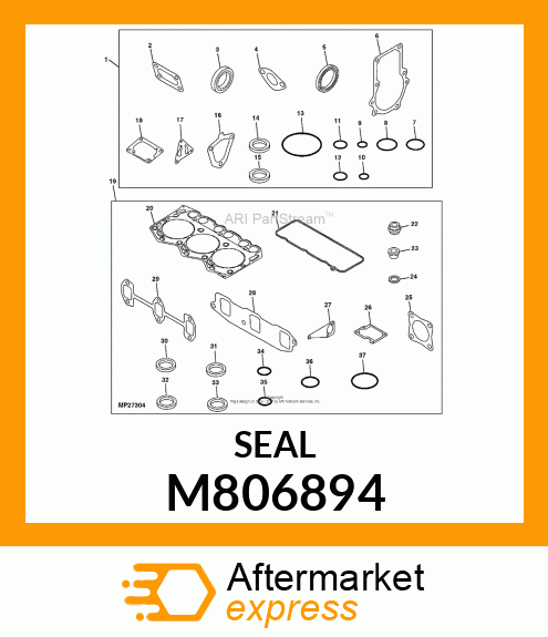 SEAL, OIL M806894