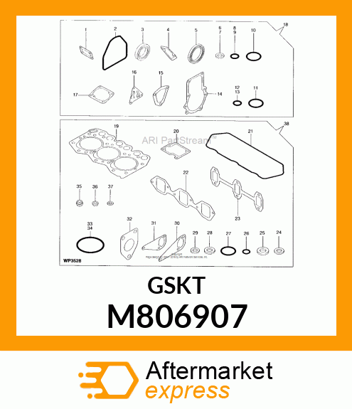 GASKET M806907