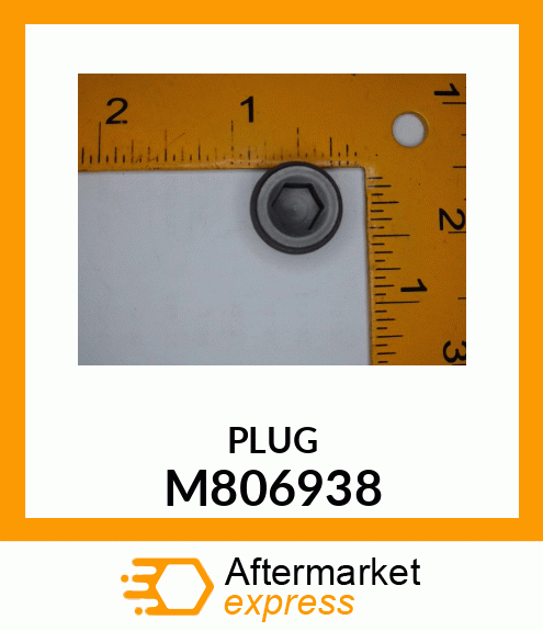 PLUG, PLUG R 3/8 M806938