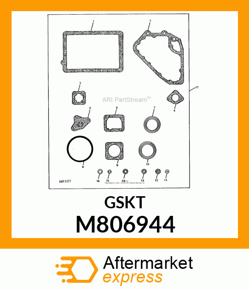 GASKET, OIL PAN M806944