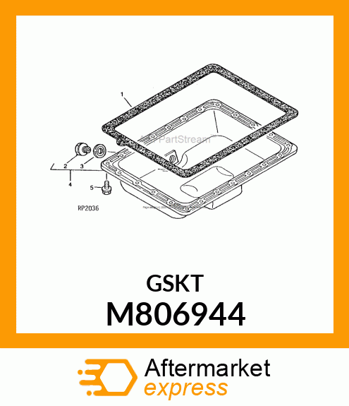 GASKET, OIL PAN M806944