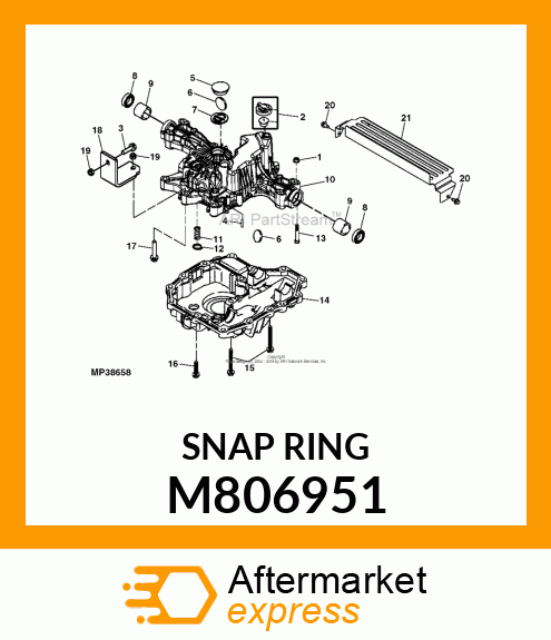 RING, SNAP M806951