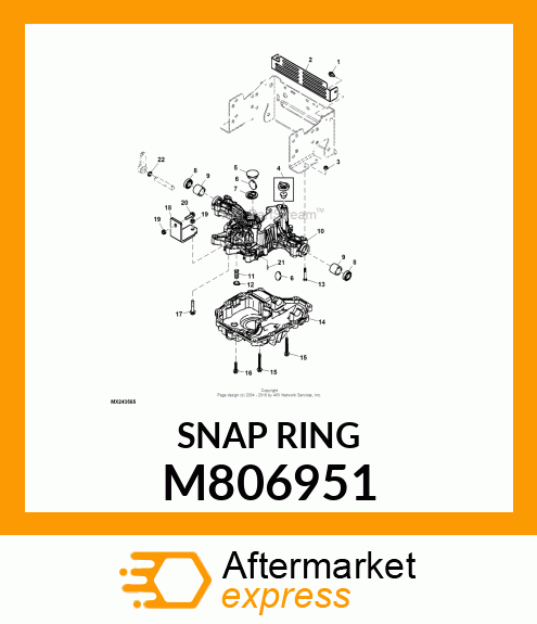 RING, SNAP M806951