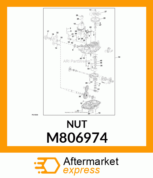 NUT, LOCK M10 M806974