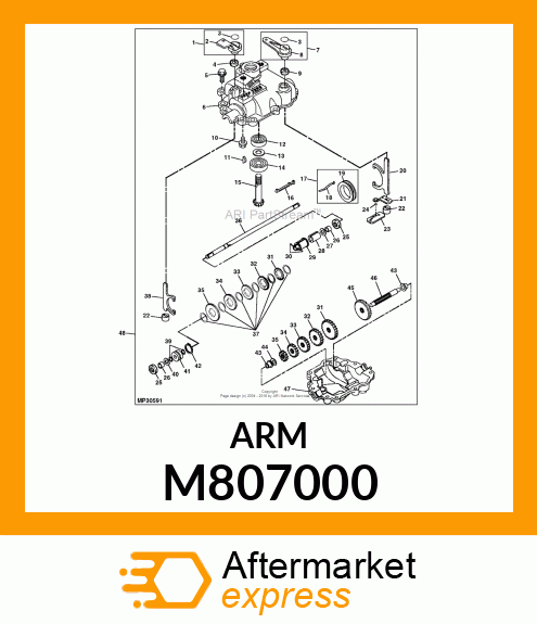 ARM, CLUTCH M807000