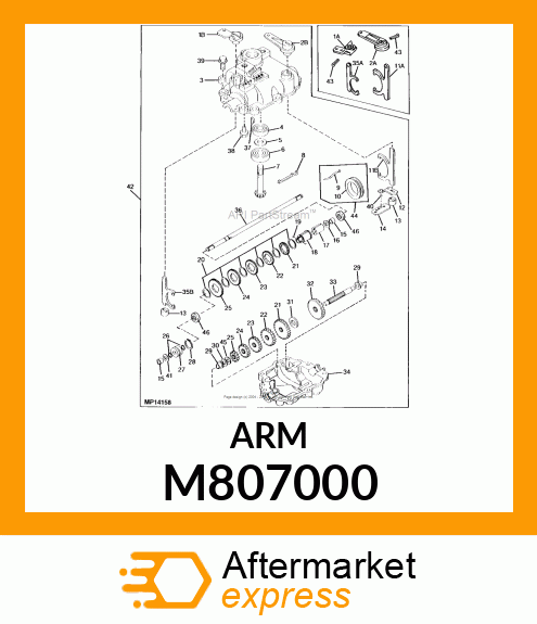 ARM, CLUTCH M807000