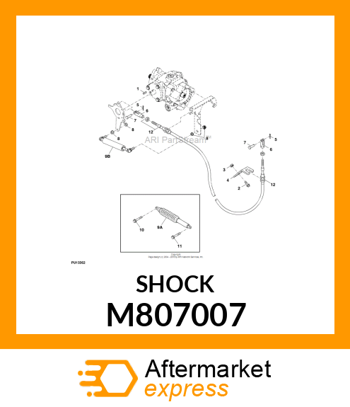 Shock Absorber M807007