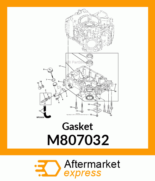 Gasket M807032