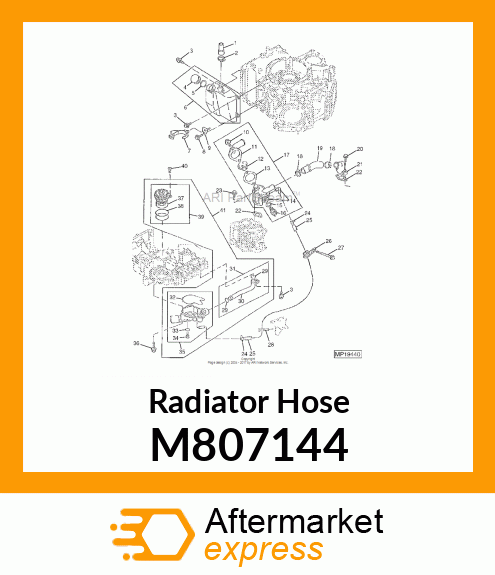 Radiator Hose M807144
