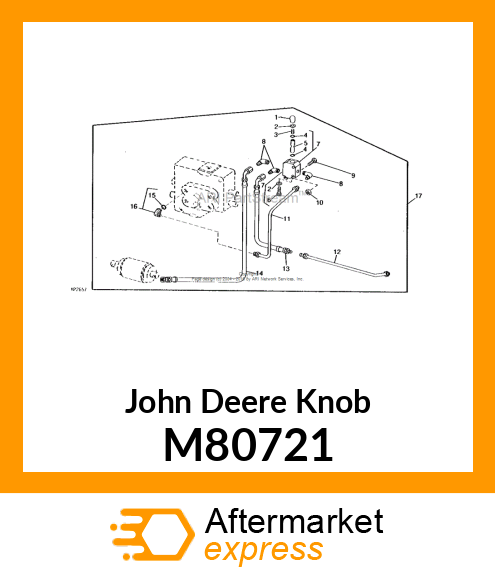SELECTOR KNOB M80721