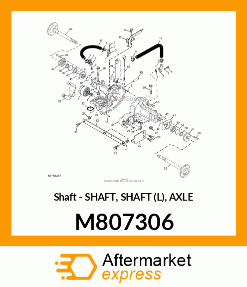 Shaft M807306