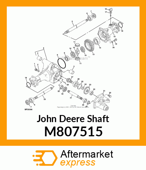 SHAFT, INPUT M807515