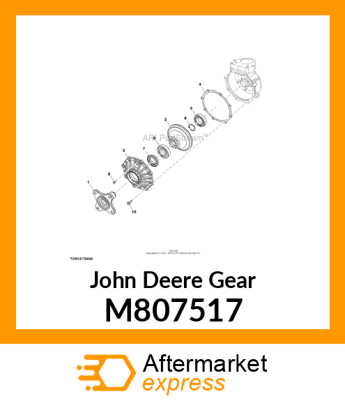 GEAR, GEAR, FINAL M807517