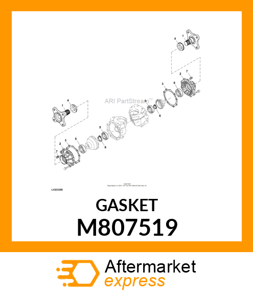 GASKET, GASKET M807519