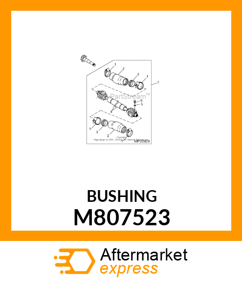 BUSHING, COLLAR M807523