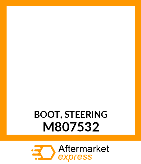 BOOT, STEERING M807532