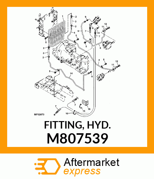 FITTING, HYD. M807539