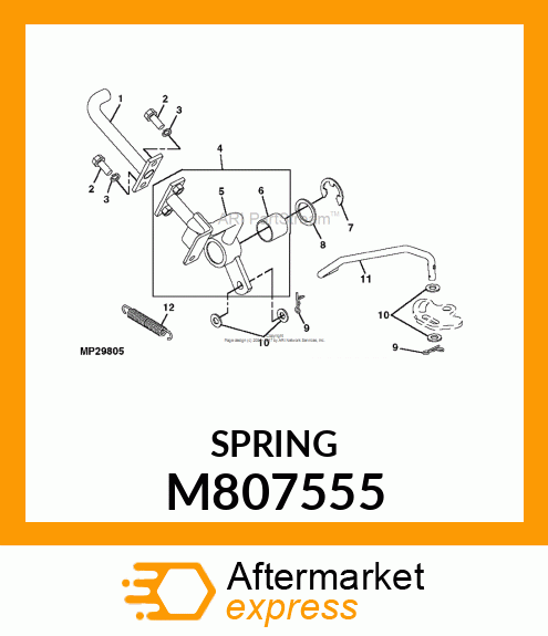 SPRING M807555