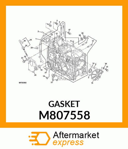 GASKET M807558