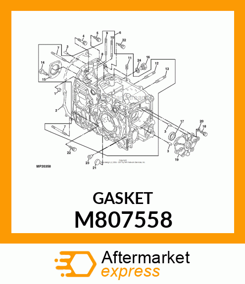 GASKET M807558