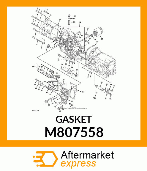 GASKET M807558