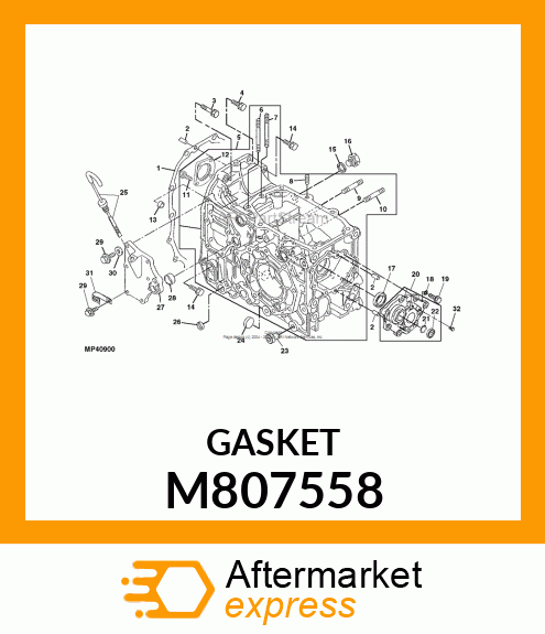 GASKET M807558