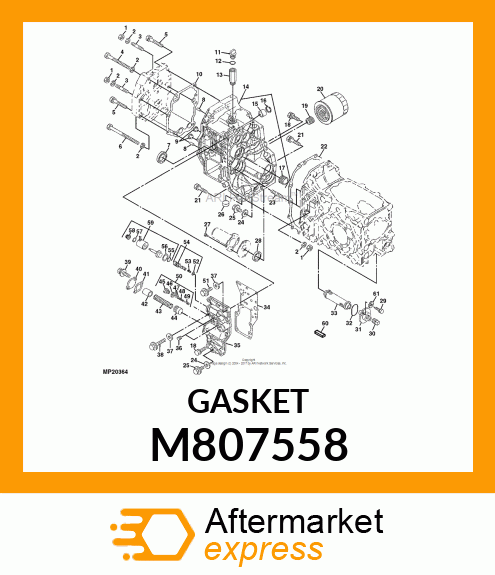 GASKET M807558