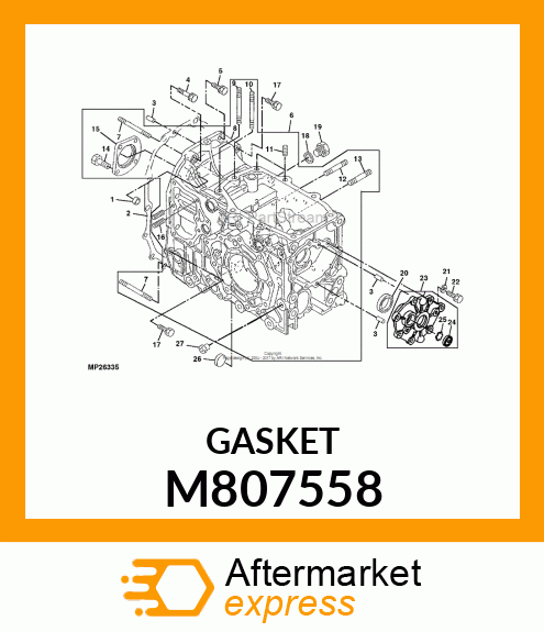 GASKET M807558