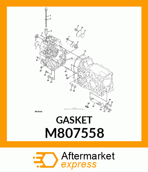 GASKET M807558