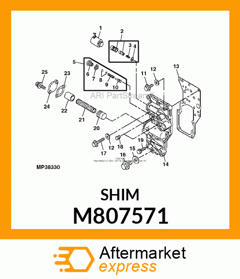 SHIM, SHIM, 0.5 M807571