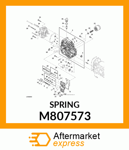 SPRING M807573