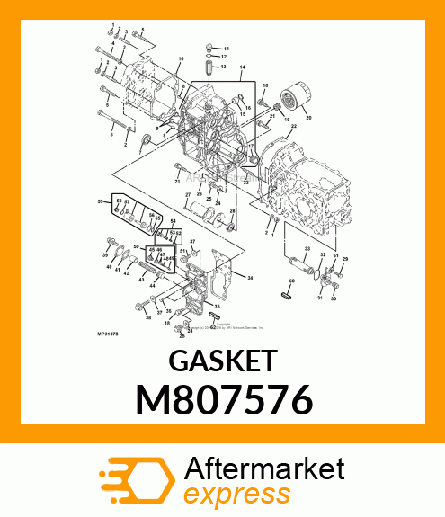 GASKET M807576