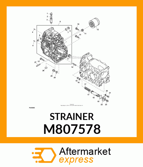 STRAINER M807578