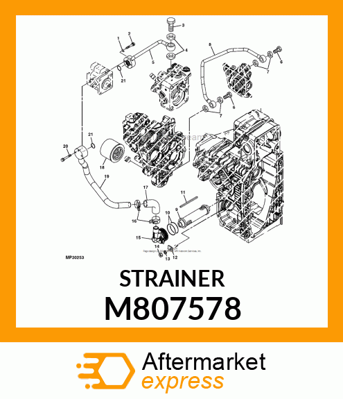 STRAINER M807578