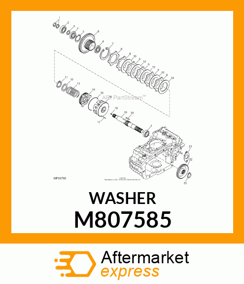 SPACER, SPEACER M807585