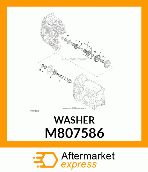 WASHER M807586