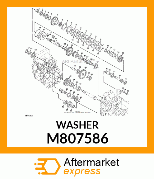 WASHER M807586