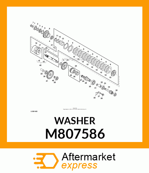 WASHER M807586