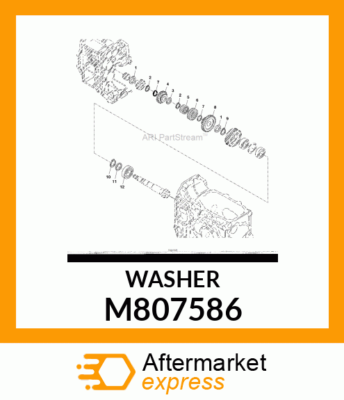 WASHER M807586