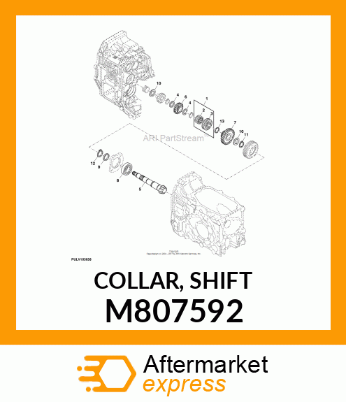 COLLAR, SHIFT M807592