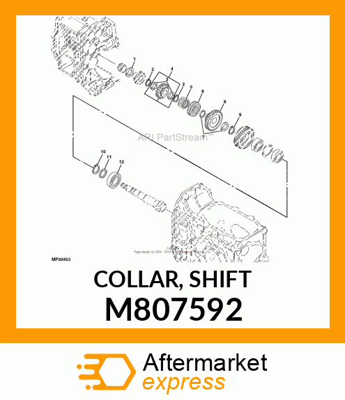 COLLAR, SHIFT M807592