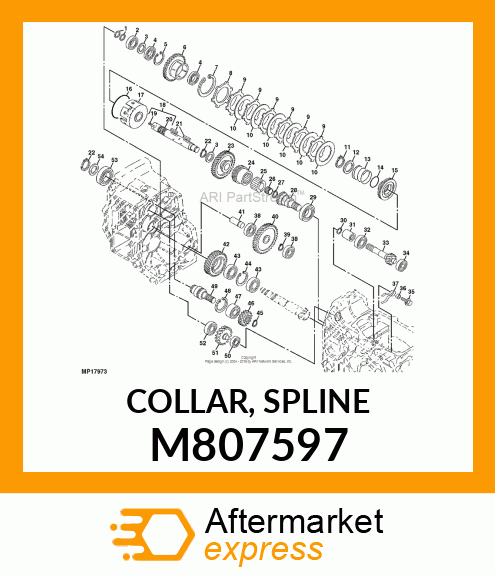 COLLAR, SPLINE M807597