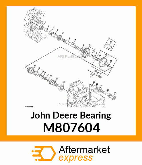 BEARING, TMB 302 M807604