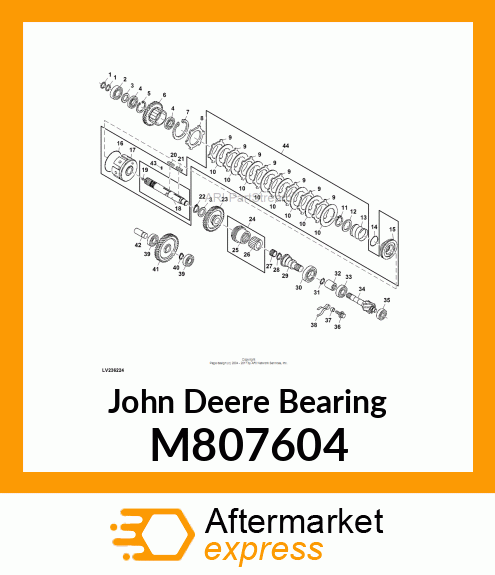 BEARING, TMB 302 M807604