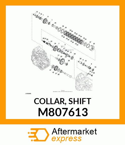 COLLAR, SHIFT M807613