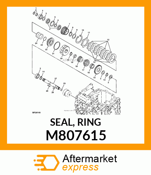 SEAL, RING M807615