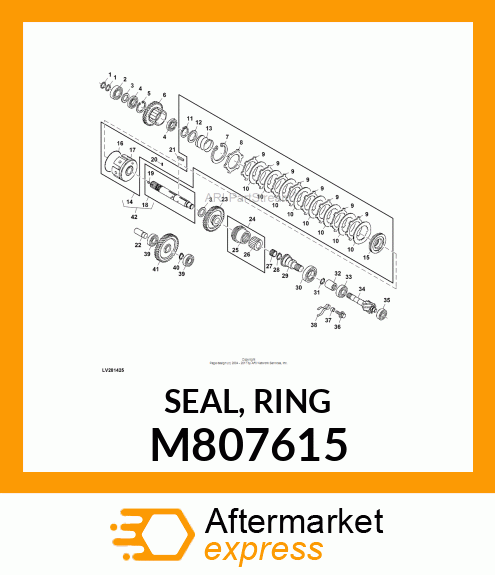 SEAL, RING M807615