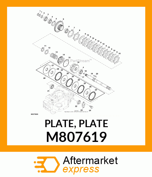 PLATE, PLATE M807619