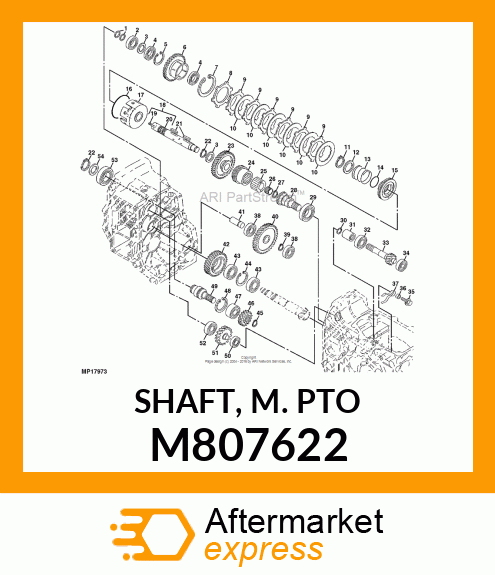 SHAFT, M. PTO M807622